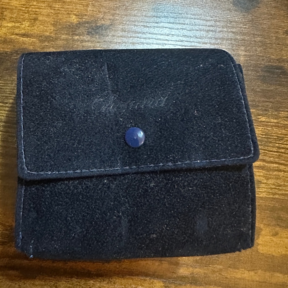 Chopard Black Suede Pouch